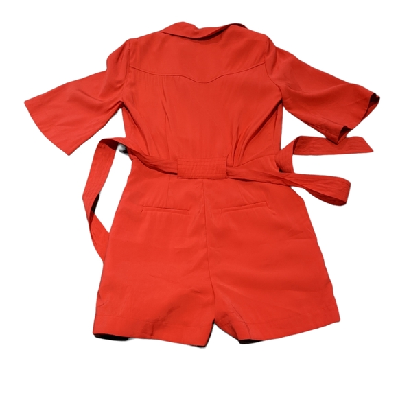 BNWT Ba&sh Calia Romper - Ruby - Picture 8 of 16